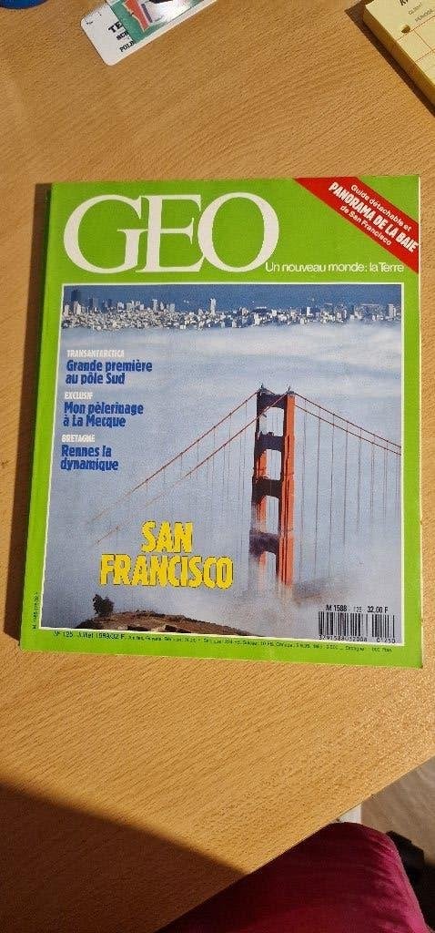 Magazines Geo 1989, Enlèvement, Utilisé, Autres types