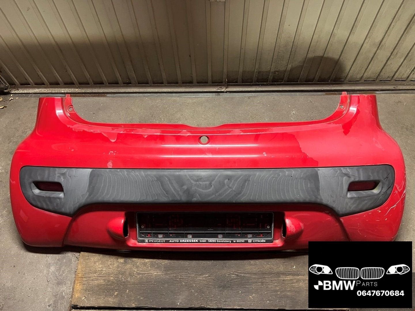 Achterbumper bumper Peugeot 107 origineel, Arrière, -, Utilisé, -