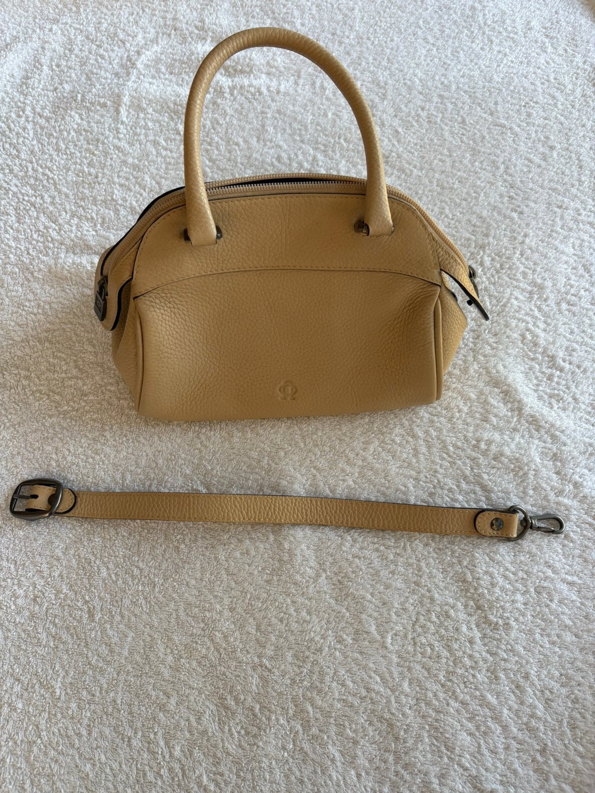 Nobody handtasje, met extra riem, geen gebruikssporen, Handtassen en Accessoires, Ophalen of Verzenden, Zo goed als nieuw, Beige
