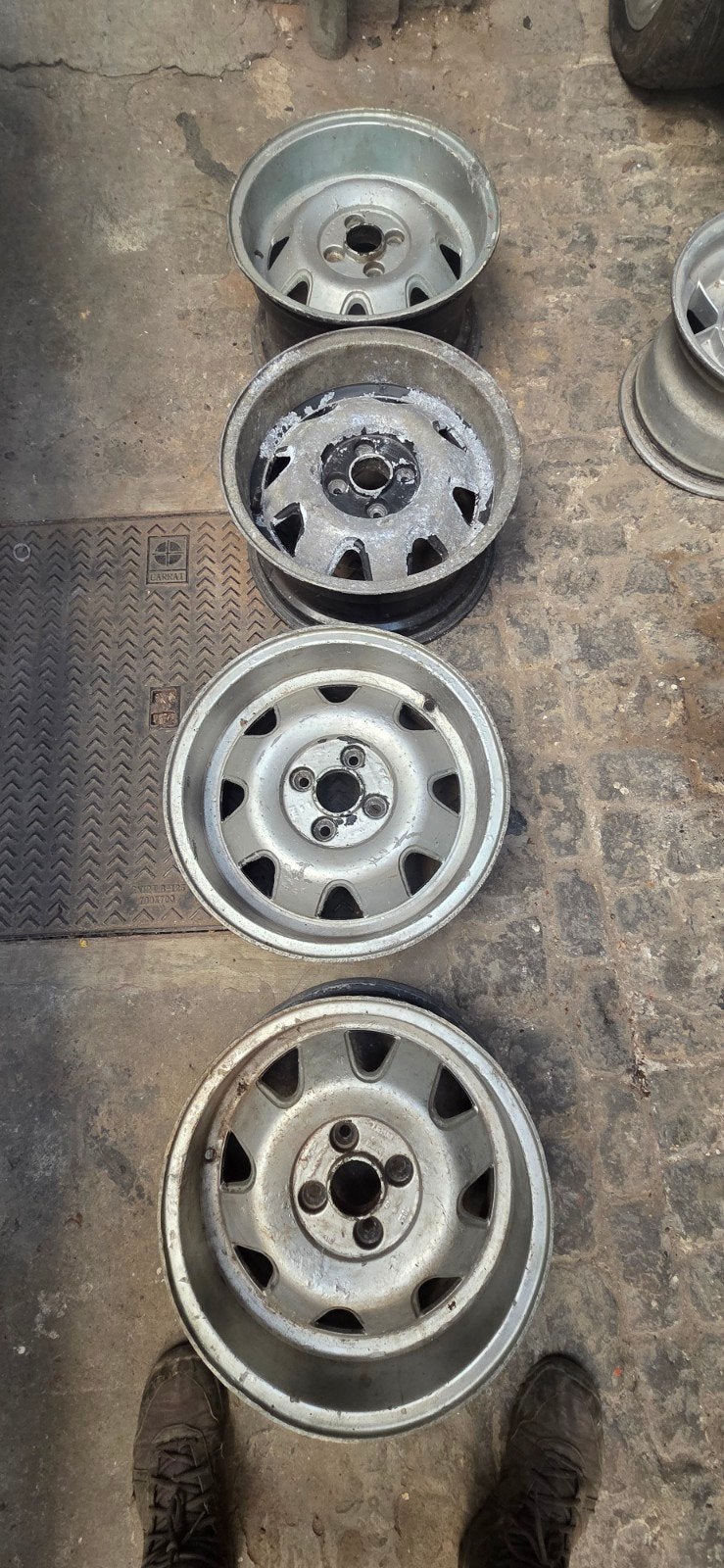 4x ats 7x15, Ophalen