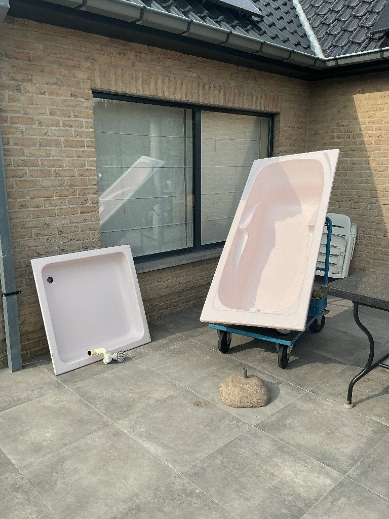 Bad+douche+lavabo, Ophalen, Gebruikt, Bad