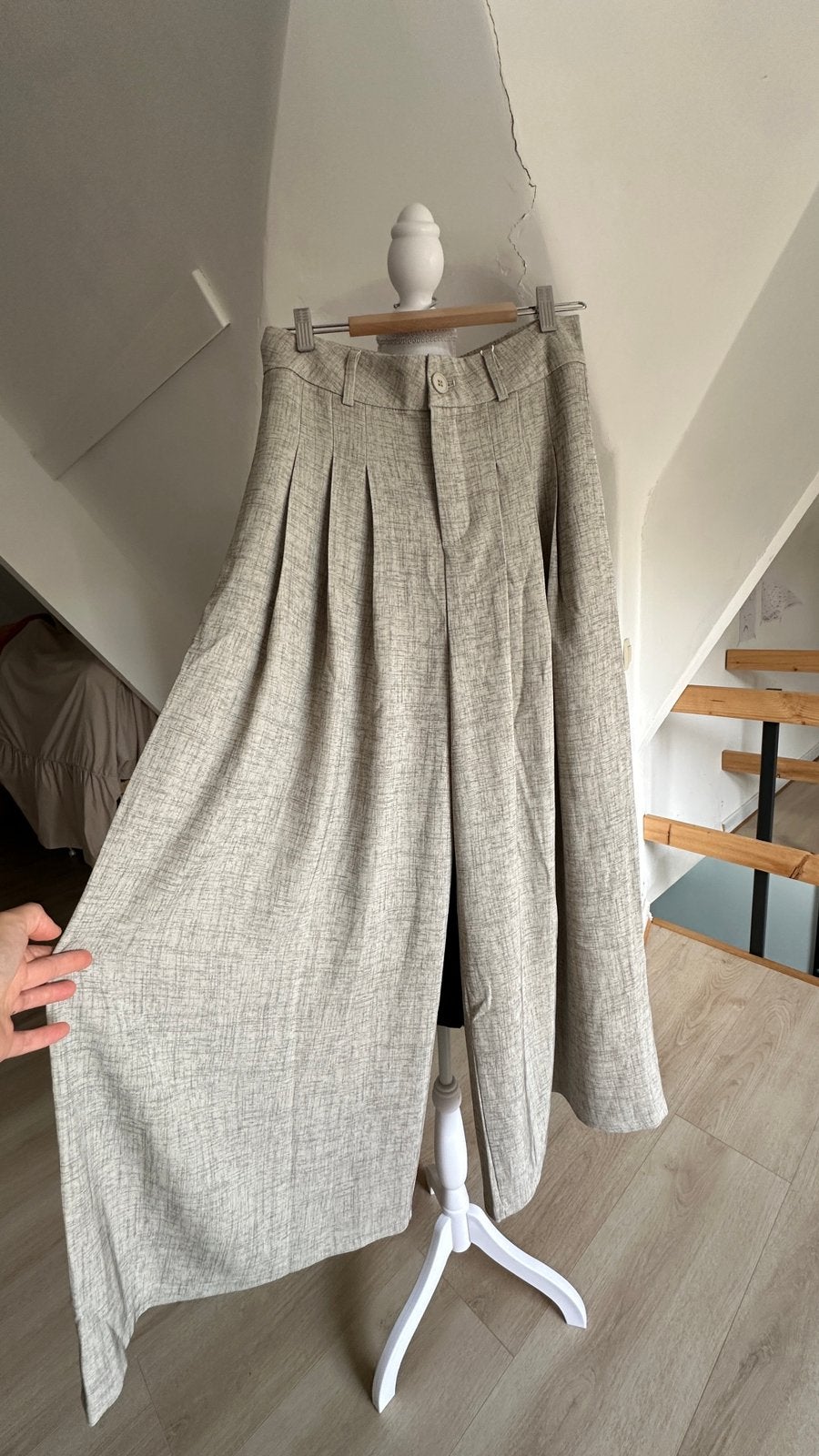 Super mooi broek, Kleding | Dames, Maat 38/40 (M), Nieuw, Ophalen of Verzenden, Grijs