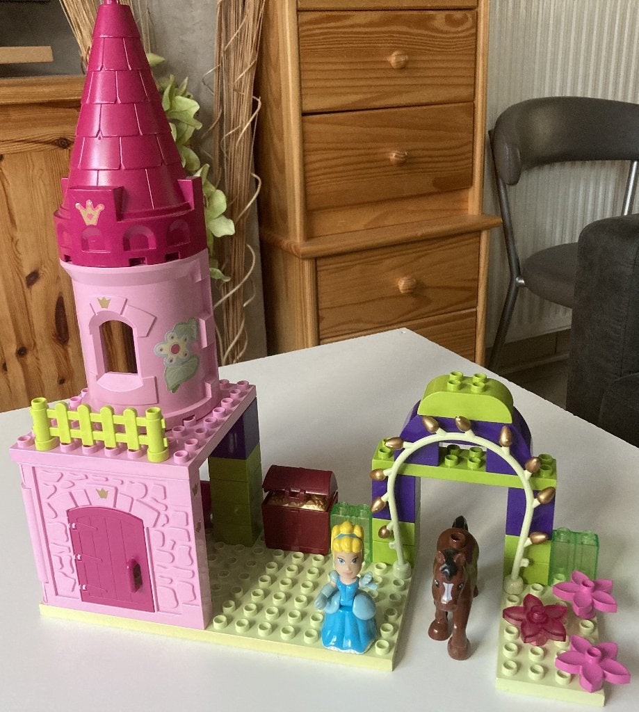 Duplo LEGO "le château de princesse", Enlèvement, Utilisé, Duplo