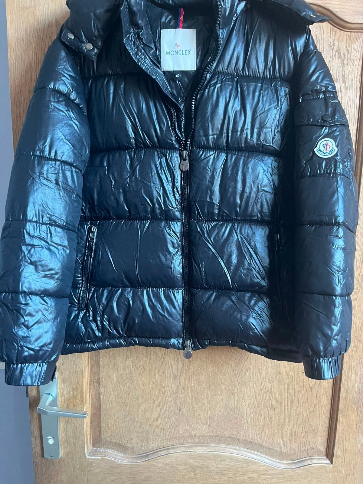 moncler puffer jas, Kleding | Heren, Jassen | Winter, Ophalen, Zo goed als nieuw, Zwart