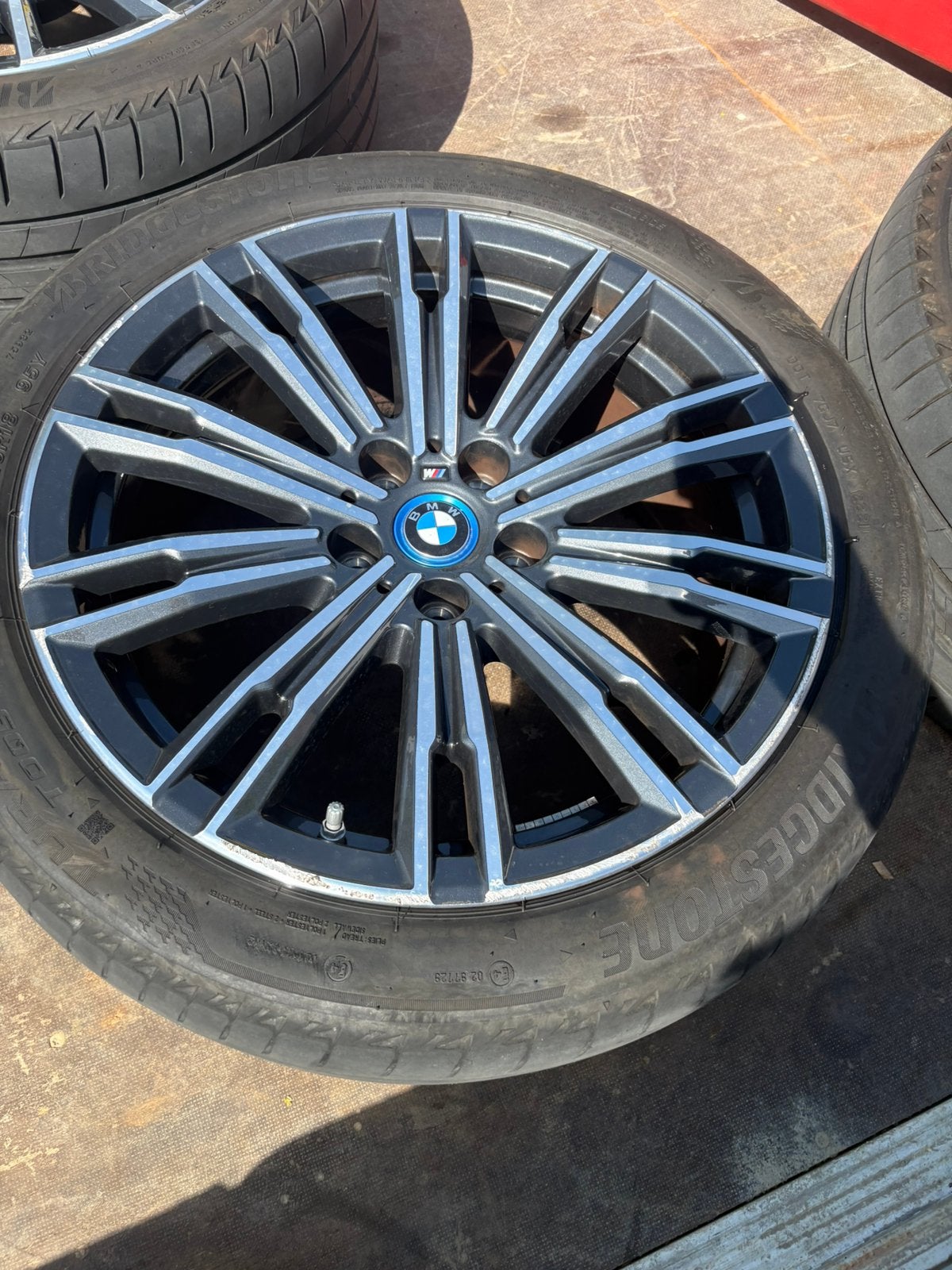 Originele BMW M 790M 18” velgenset met banden, Auto-onderdelen, Banden en Velgen, Ophalen, 18 inch, Gebruikt, Band(en)