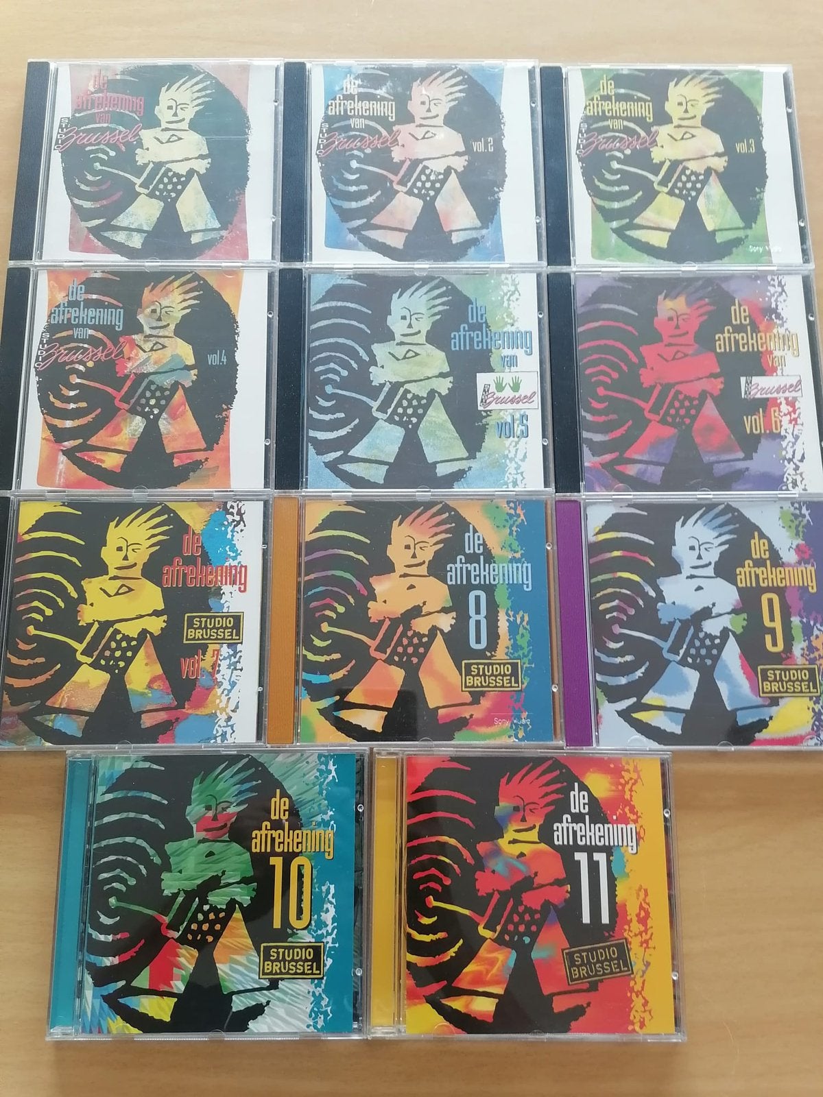 De Afrekening volume 1-11, Cd's en Dvd's, Ophalen of Verzenden, Zo goed als nieuw