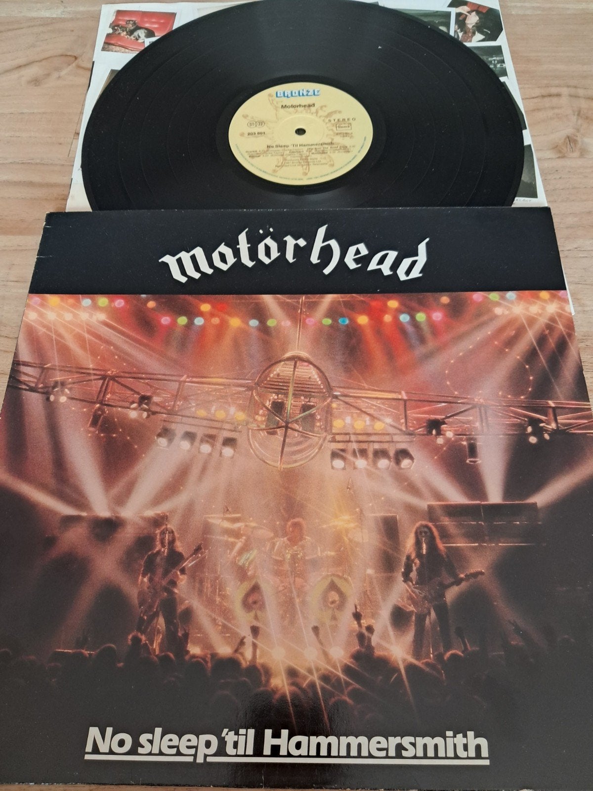 Lp Motorhead, Enlèvement ou Envoi, Pochette photo, Utilisé, Hard rock