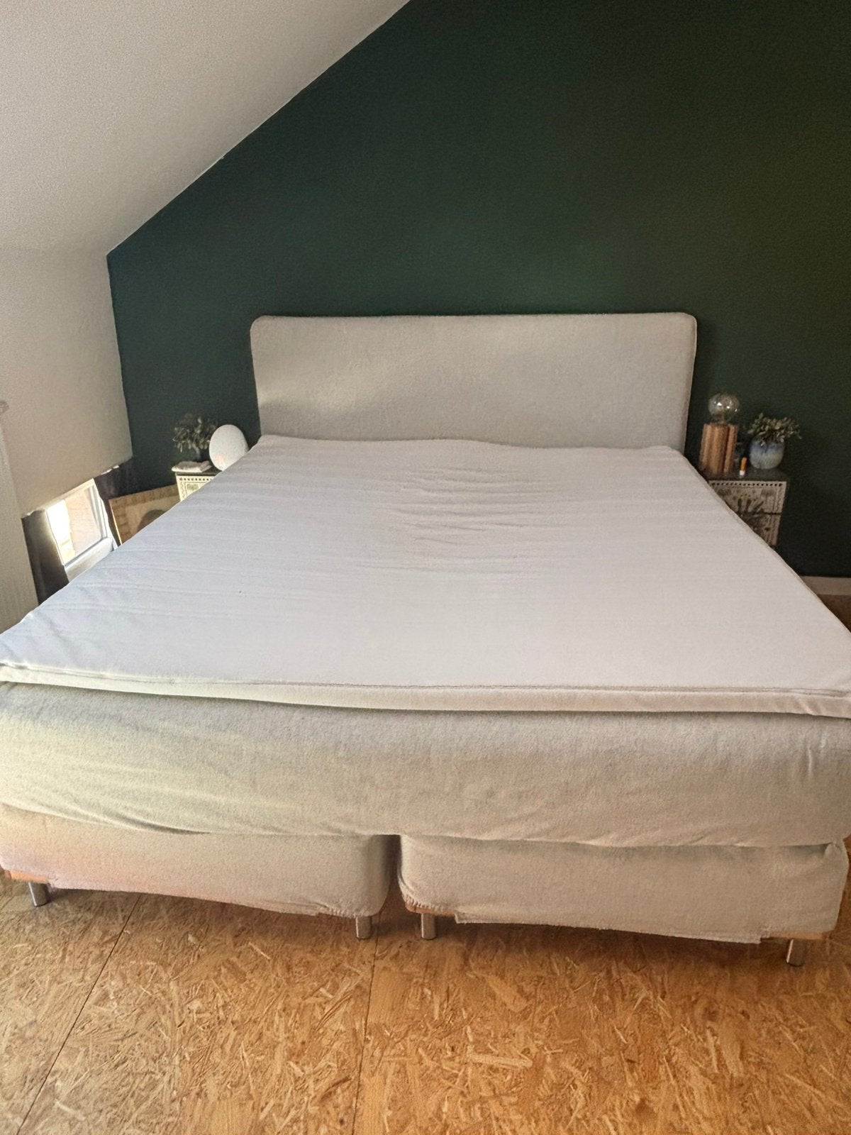 Boxspring IKEA Dunvik - 180x200cm, Ophalen of Verzenden