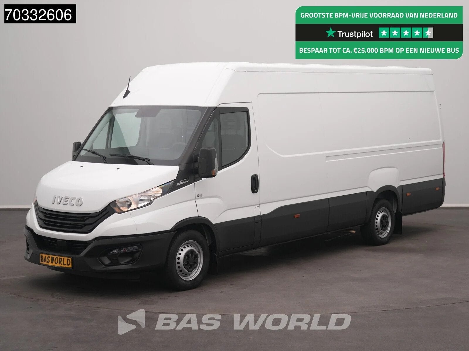 Iveco Daily 35S16 Automaat L3H2 Airco Camera Parkeersensoren, Auto's, Automaat, Stof, Gebruikt, Euro 6