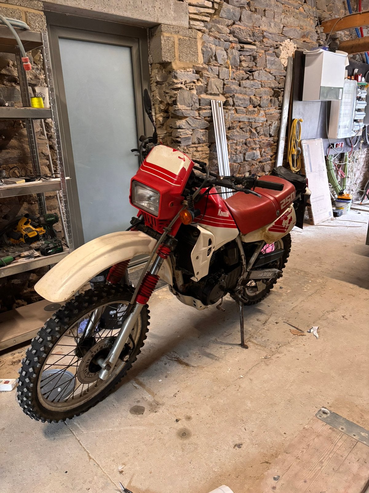 Kawasaki KLR 250 1991 papiers, Motoren, Motoren | Kawasaki, Particulier