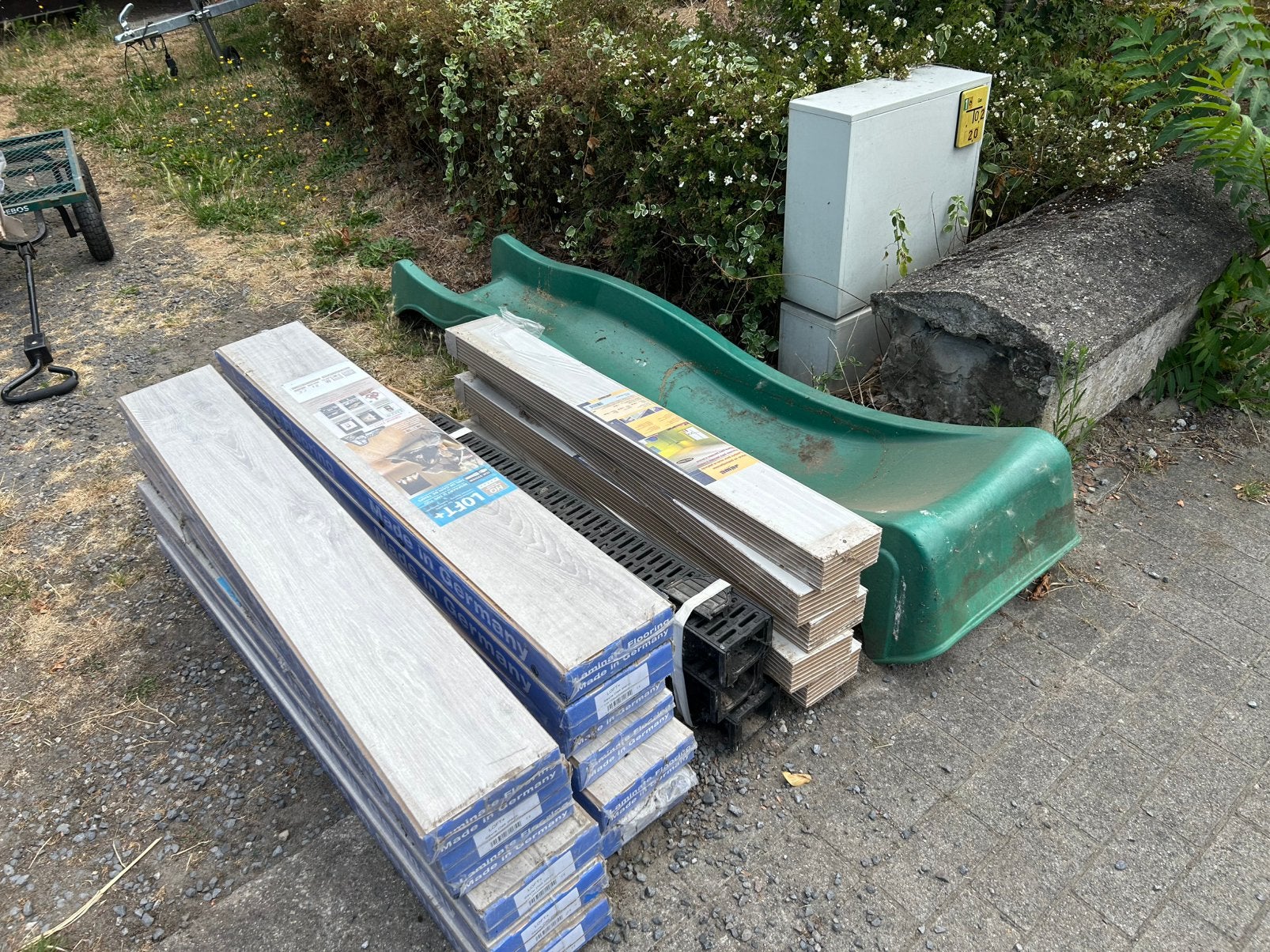 laminaat lichtgrijs houtmotief, Doe-het-zelf en Bouw, Ophalen, Nieuw