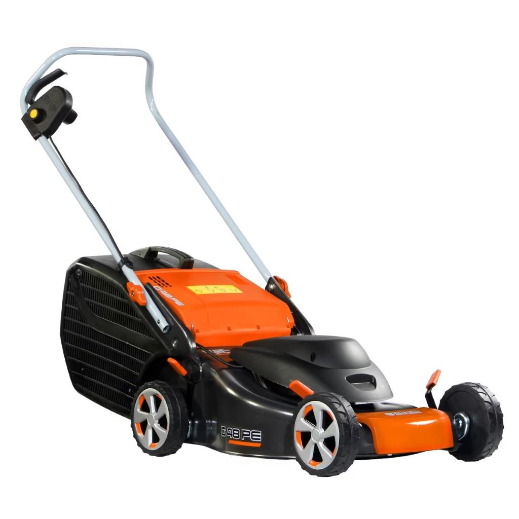 Grasmaaier 46cm elektrisch 1,6kW incl Garantie en kabel 25m, Neuf, Oleo mac, Tondeuse rotative, 40 à 49 cm