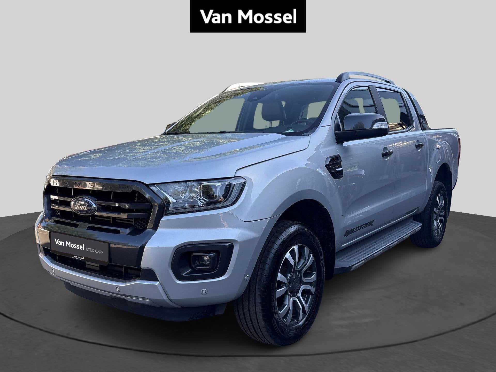 Ford Ranger 2.0 BiT 156kW 4x4 Aut. D-Cab Wildtrak, Argent ou Gris, https://public.car-pass.be/vhr/404e37f6-715a-48cd-9530-1dfe0a22de60