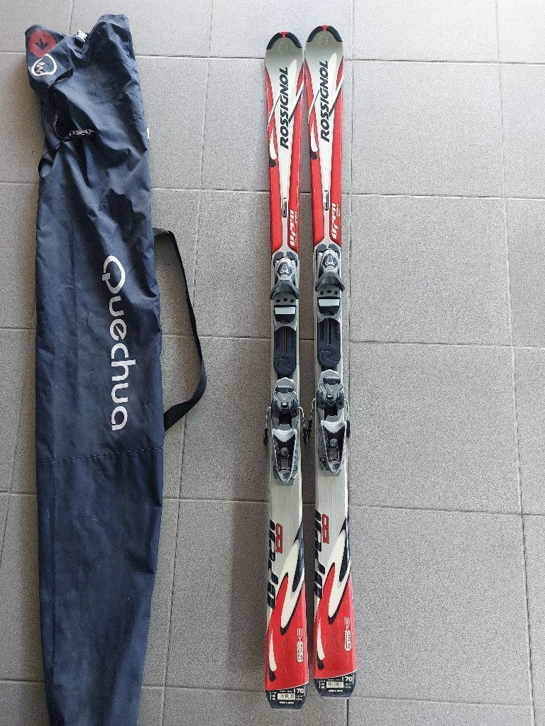 Rossignol ski's (170cm) inclusief draagtas, Ophalen, 160 tot 180 cm, Gebruikt, Rossignol