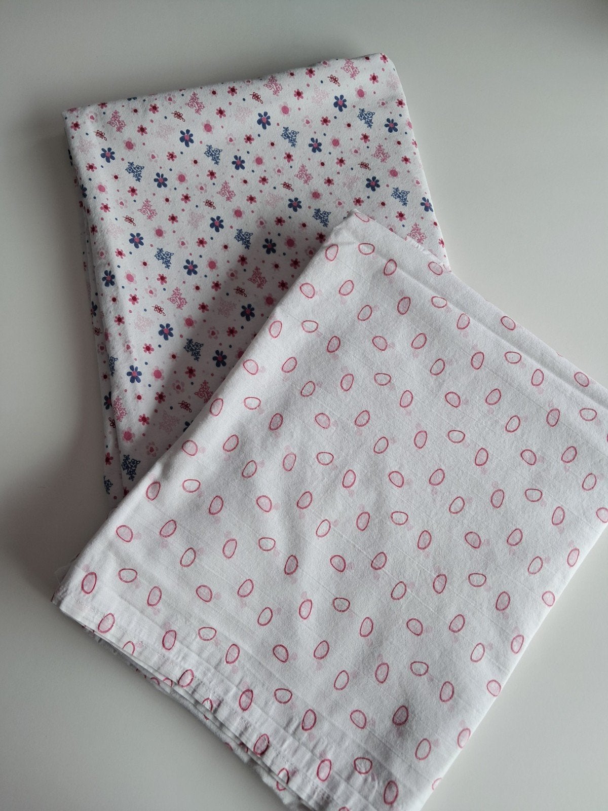 2 lakentjes, Ophalen, Roze