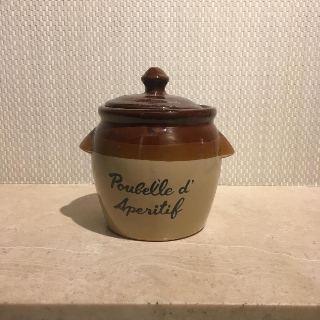Poubelle d'aperitif, Maison & Meubles, Enlèvement ou Envoi, Comme neuf, Porcelaine