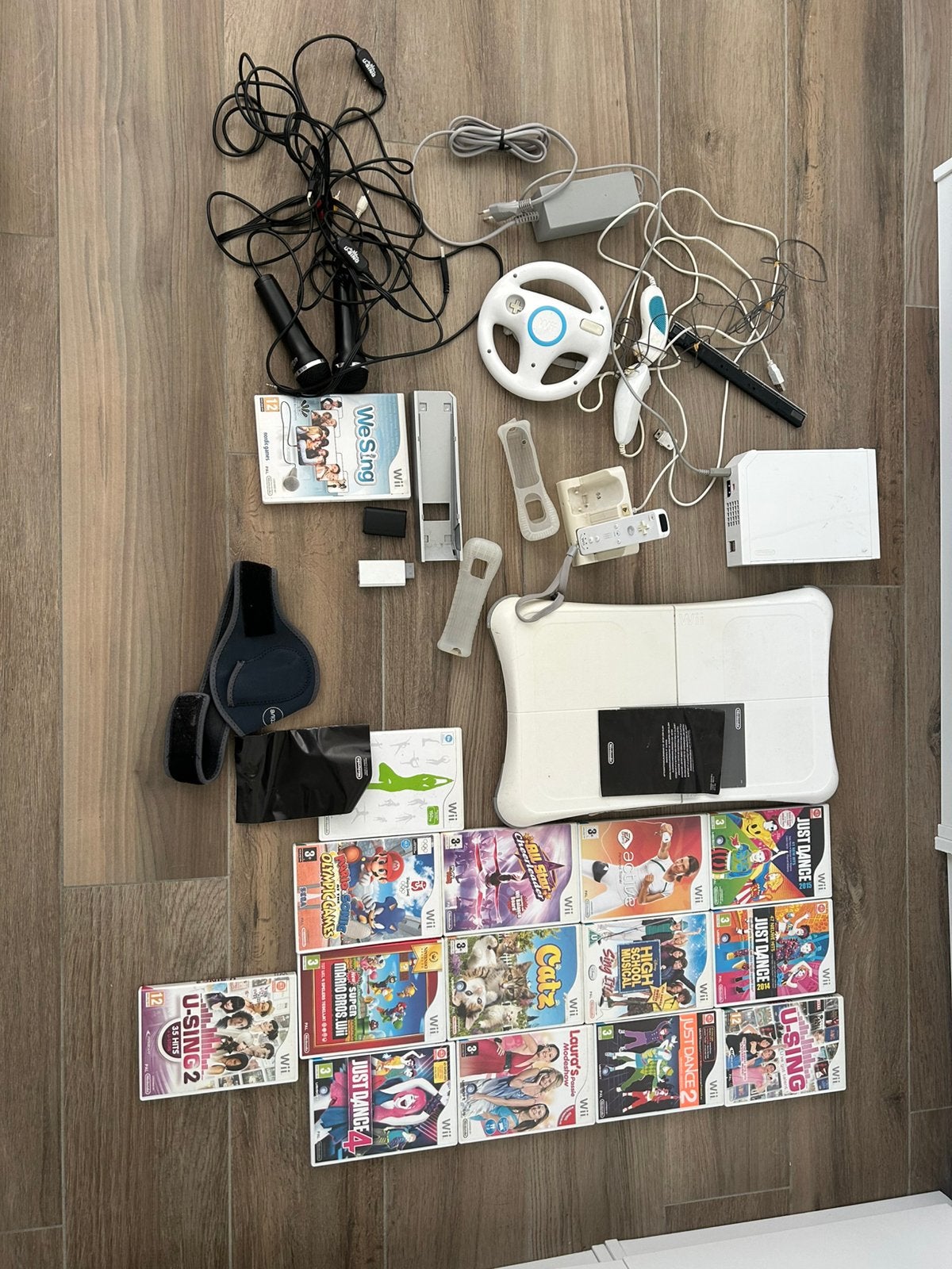Wii pakket, Games en Spelcomputers, Ophalen, Zo goed als nieuw