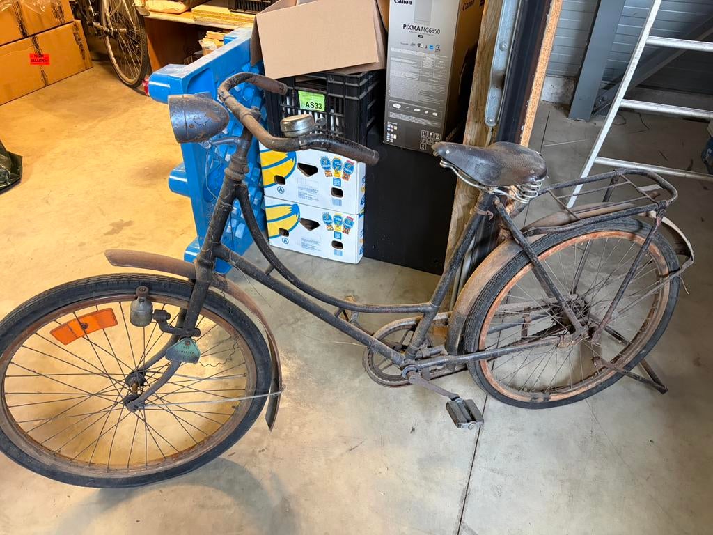 Renovatie project oude fiets, Ophalen, Gebruikt
