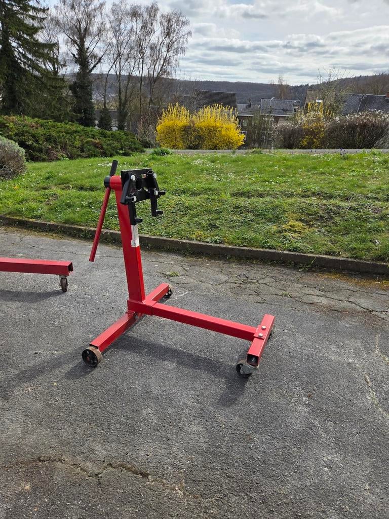 Location support moteur, Enlèvement