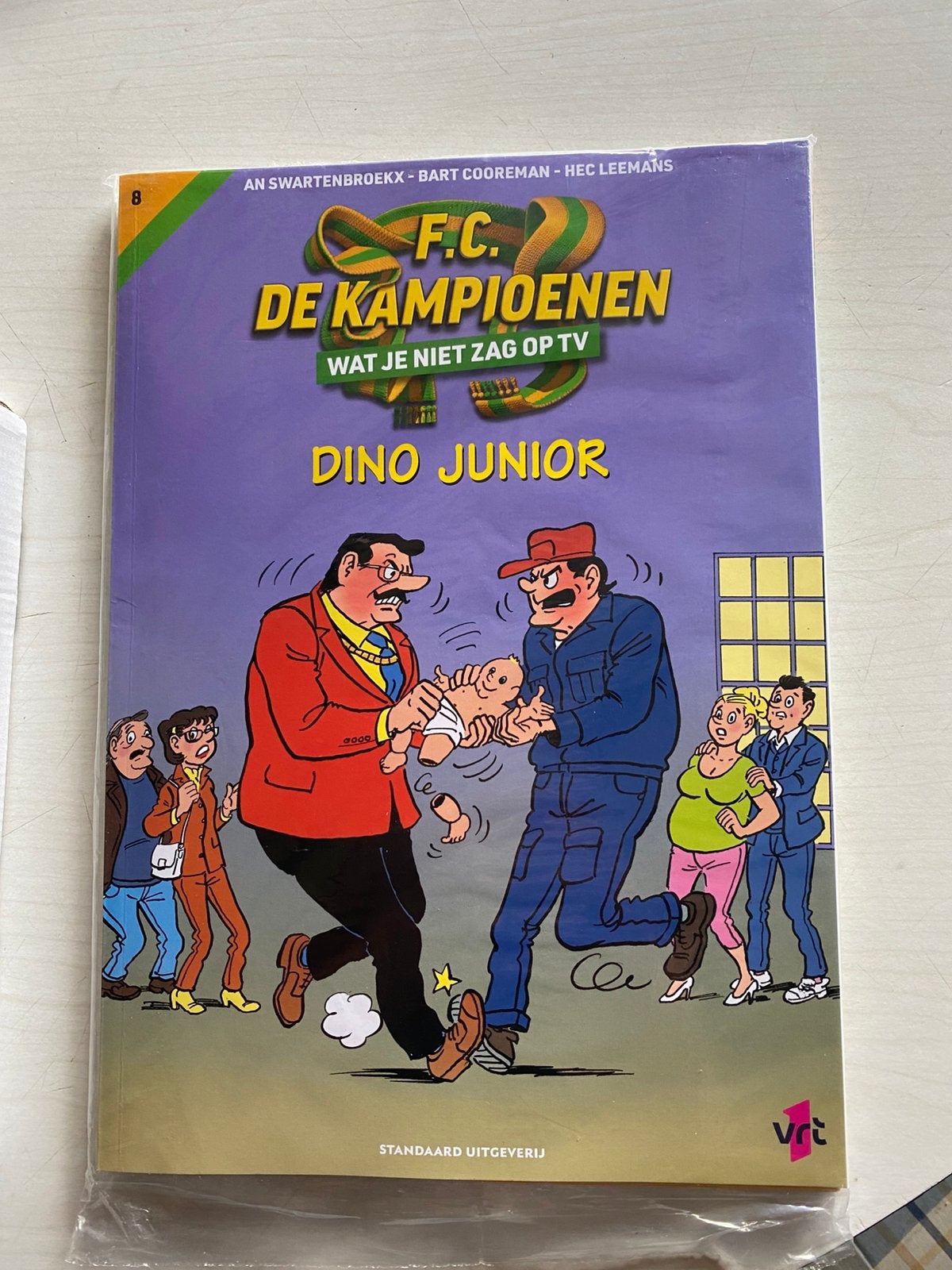 Strips de kampioenen "wat je niet zag op tv", Ophalen of Verzenden, Nieuw, Fictie