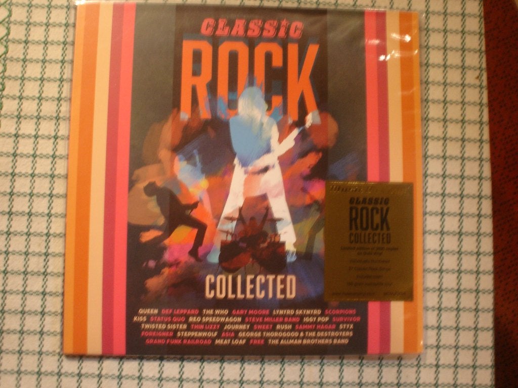 classic rock lp dubbel goud kleur opruiming prijs, Cd's en Dvd's, Vinyl | Rock, LP, Ophalen of Verzenden, Classic Rock, Nieuw in verpakking