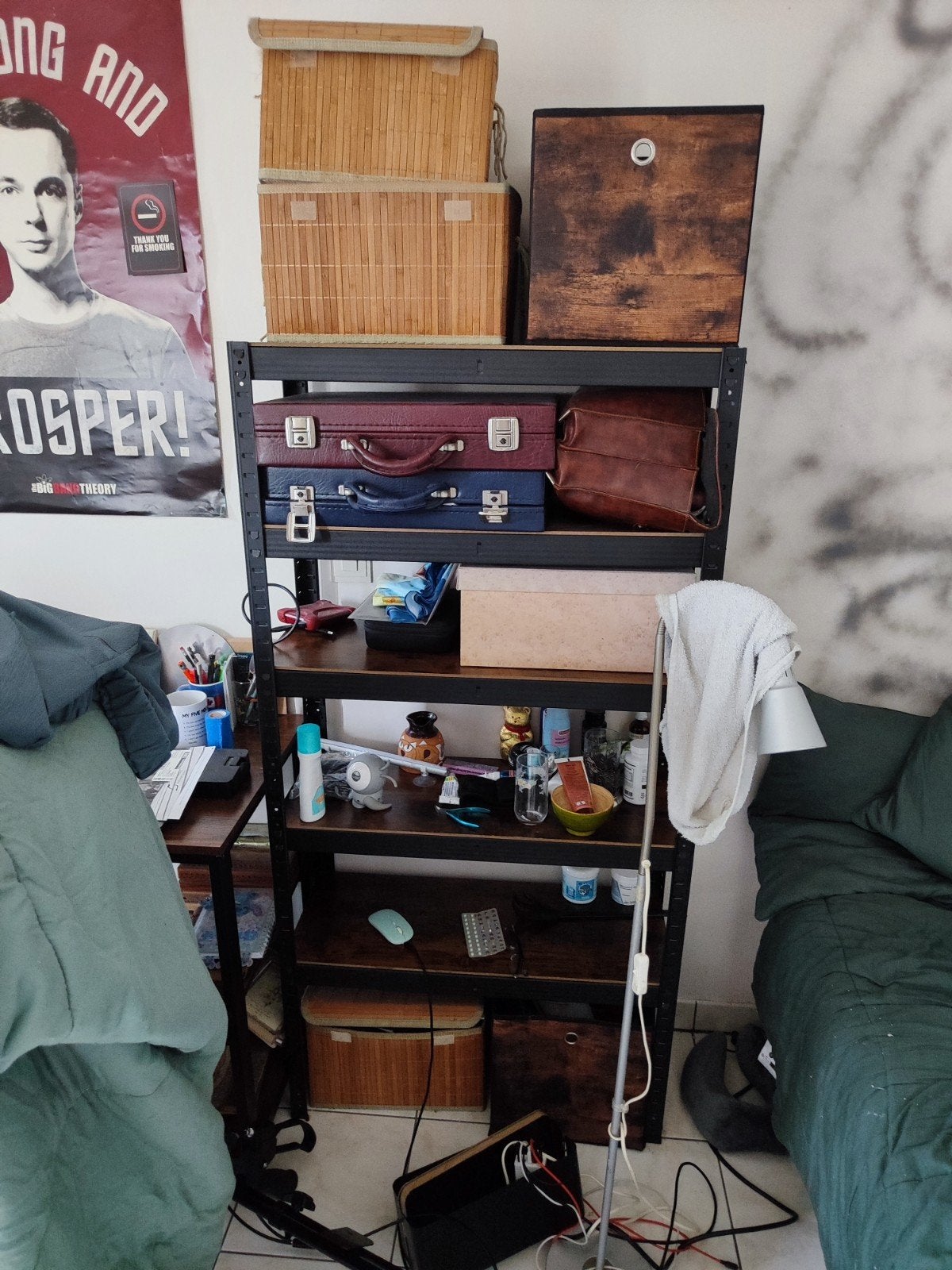Storage Shelf, 5 Shelves, Kitchen Shelf, Enlèvement