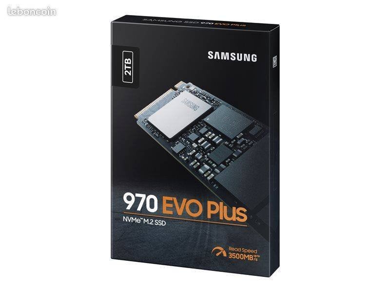 Samsung SSD 970 EVO Plus M.2 PCIe NVMe 2 To Neuf, Informatique & Logiciels, Disques durs, Enlèvement ou Envoi, Neuf, SSD, Samsung