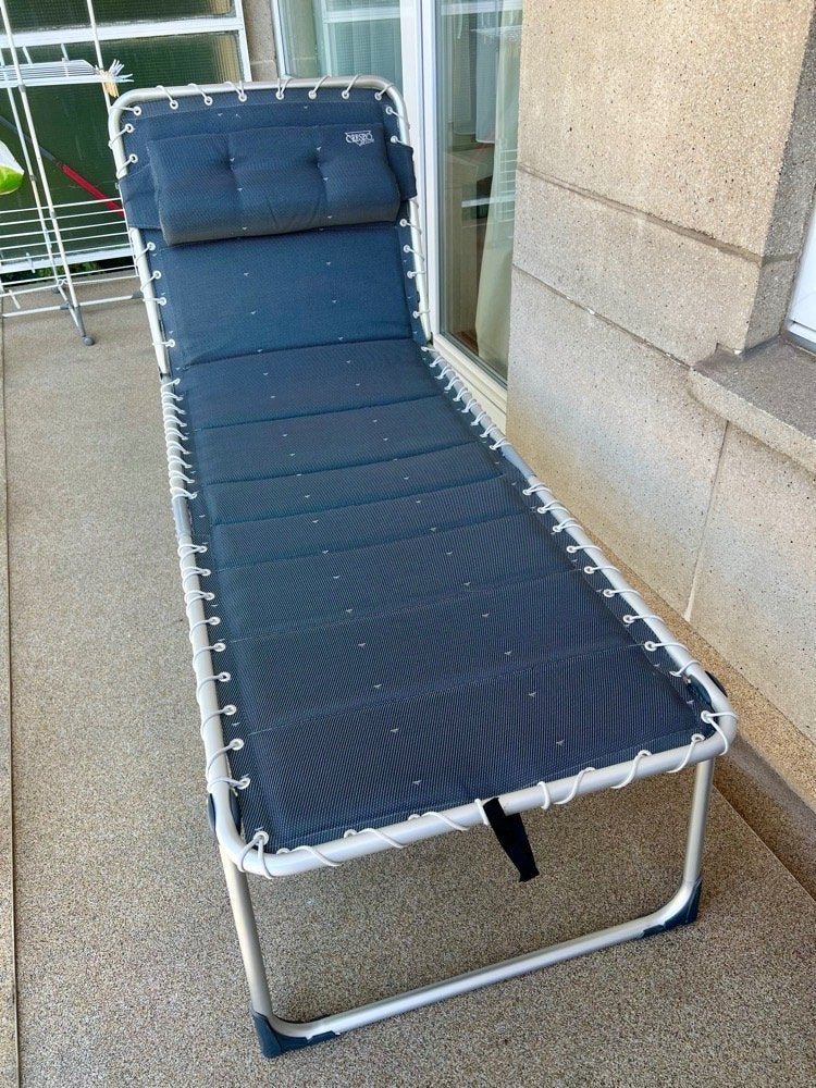 Fauteuil inclinable - parfait état, Enlèvement, Comme neuf, Aluminium