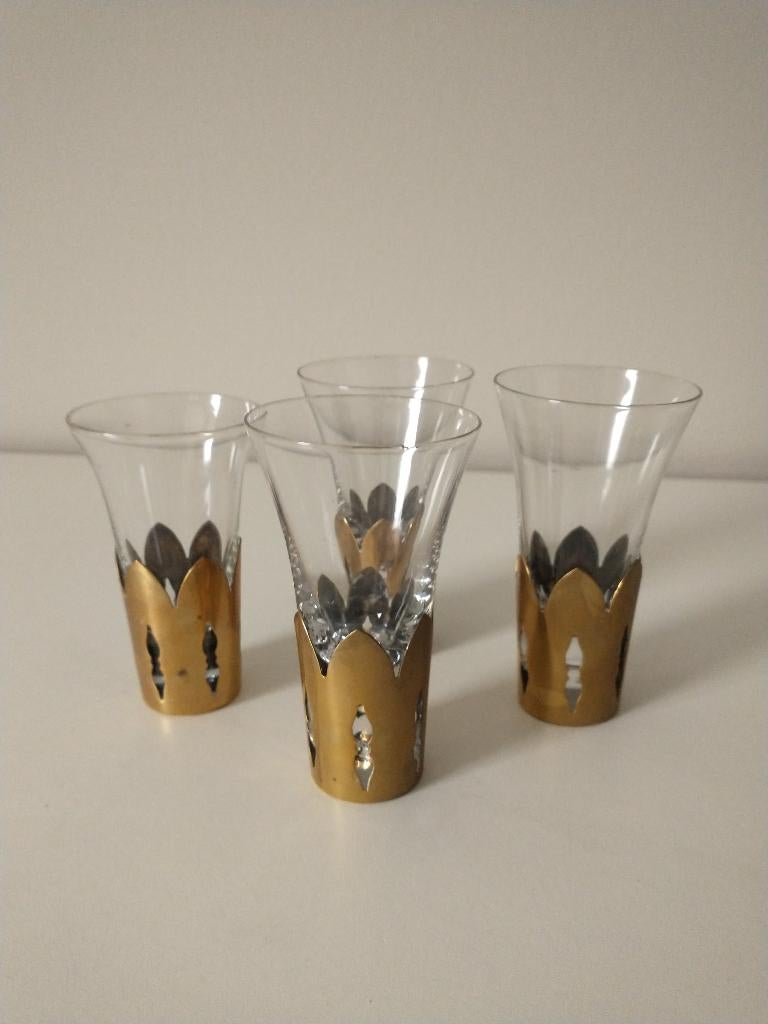 Verres à liqueur vintage, Enlèvement, Utilisé, Verres et Verres à shot