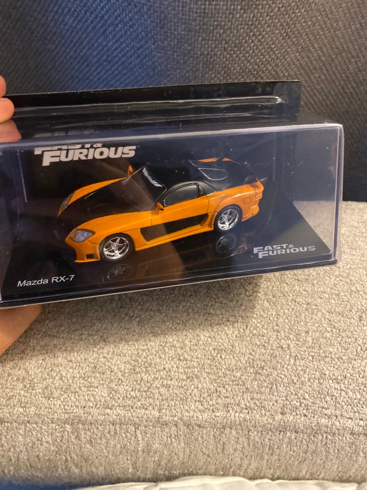 Mazda Rx-7 fast and furious 1:43, Enlèvement ou Envoi, Comme neuf