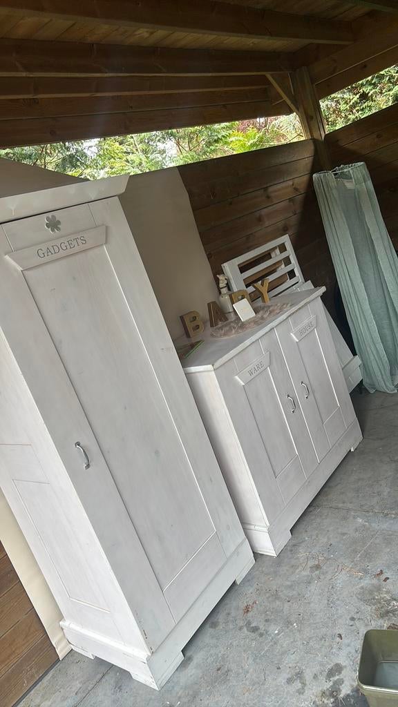 Landelijke luxe babykamer merk Holland, bijna gratls, Kinderen en Baby's, Ophalen, Zo goed als nieuw, Commode