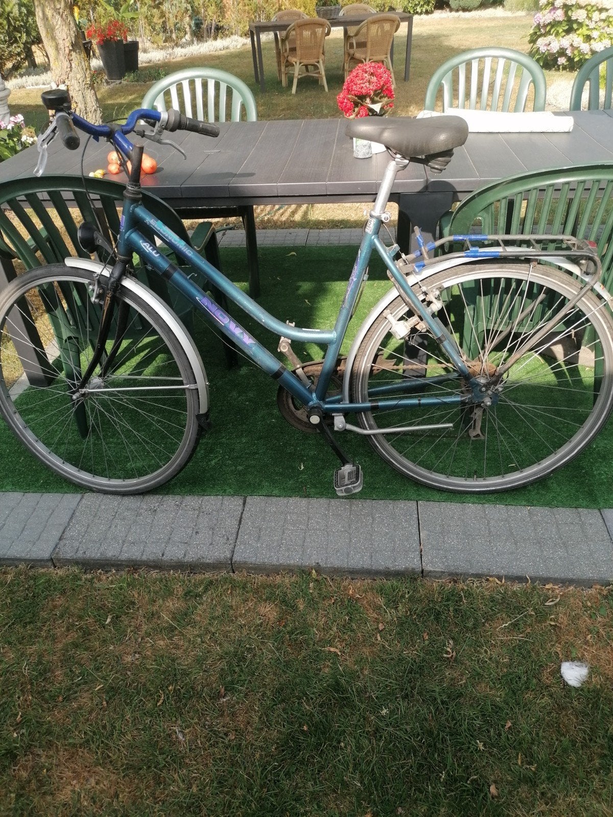 damesfiets voor kotstudentje, Ophalen