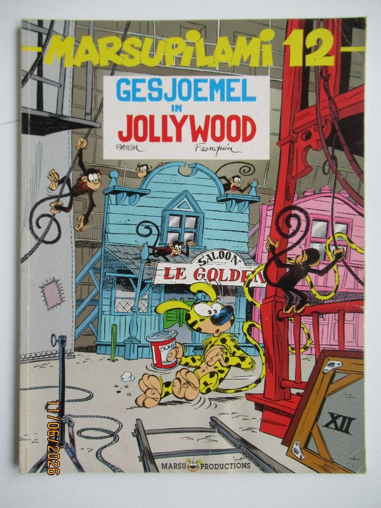 marsupilami...nr.12...gesjoemel in jollywood............1st, Ophalen of Verzenden, Gelezen