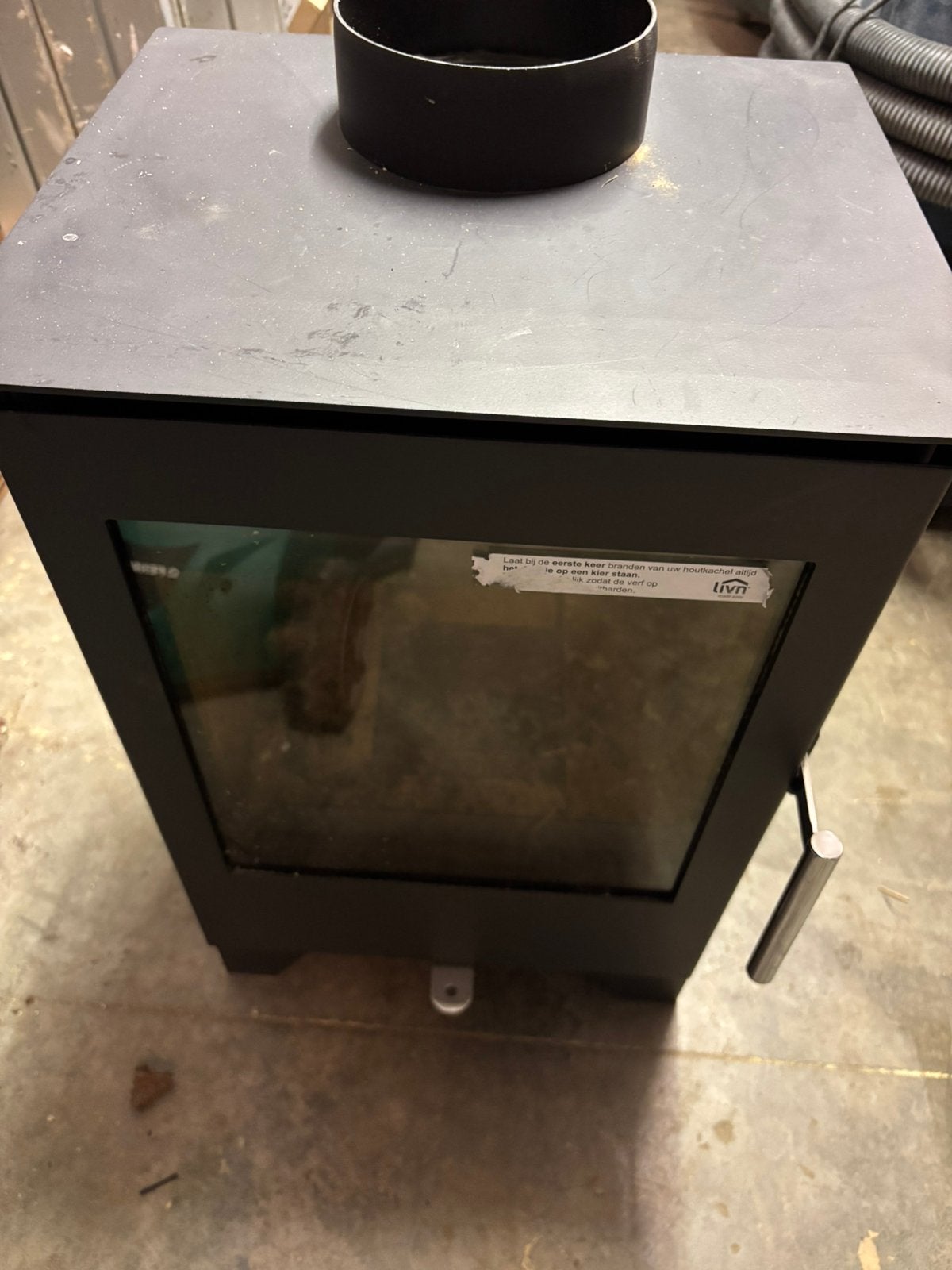 Houtkachel Victoria PARMA L 8kW, Huis en Inrichting, Ophalen, Zo goed als nieuw