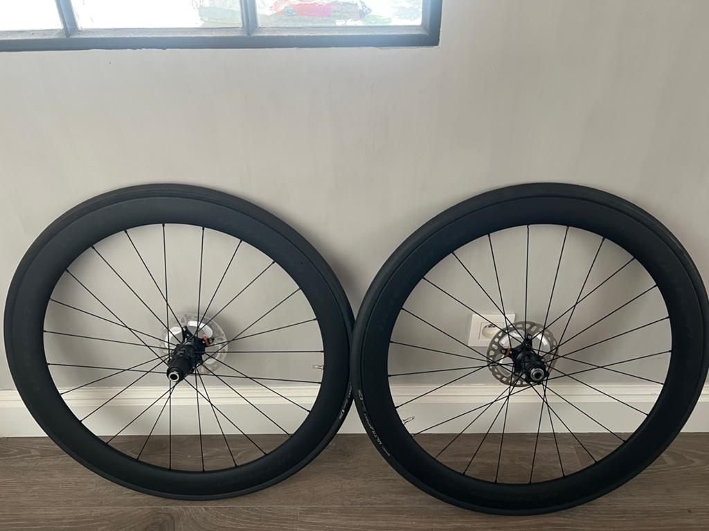 Ultegra c50 carbon disc wielen NIEUW, Ophalen of Verzenden, Zo goed als nieuw, Carbon