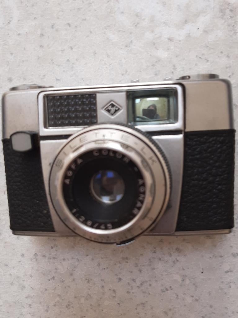 appareil photo vintage Agfa Silette LK, Ophalen of Verzenden, Fototoestel
