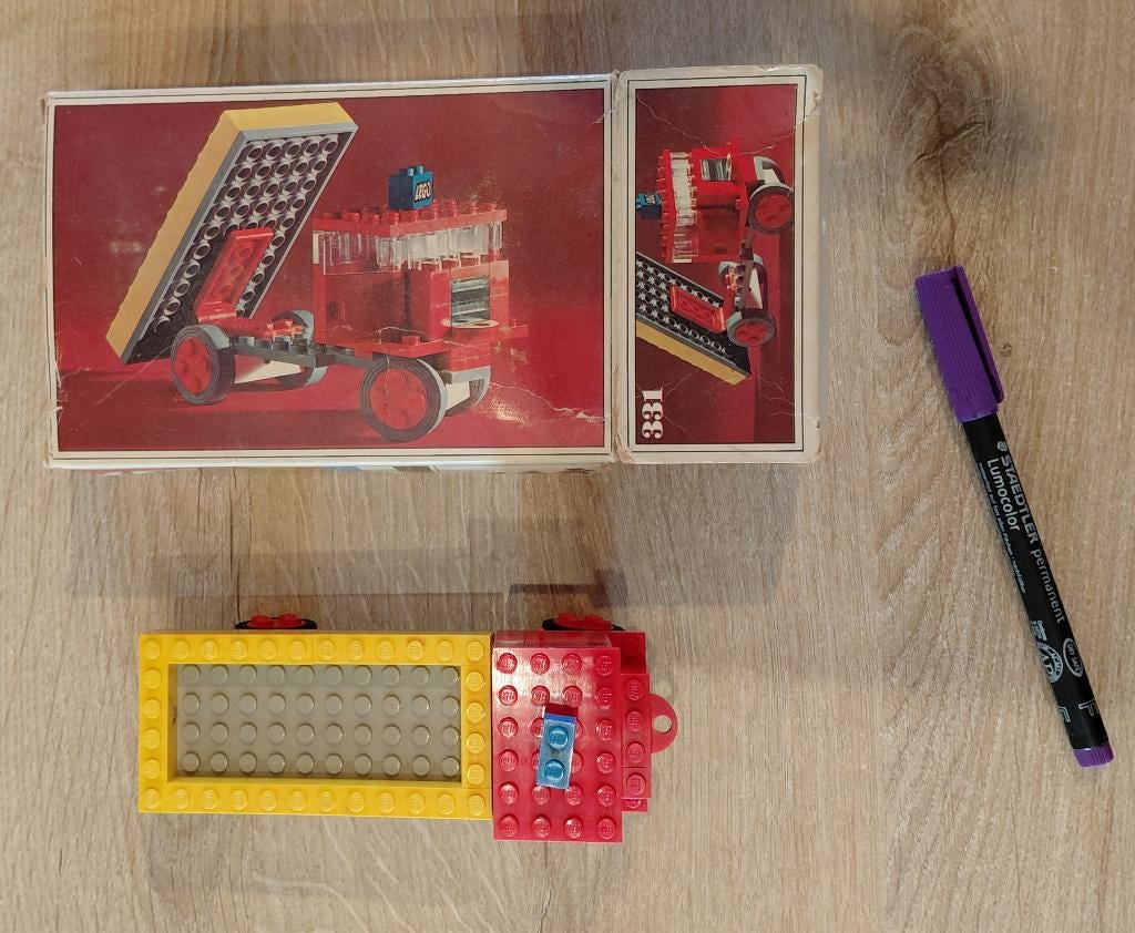LEGO Camion de déchargement, n° 331, Enlèvement ou Envoi, Comme neuf