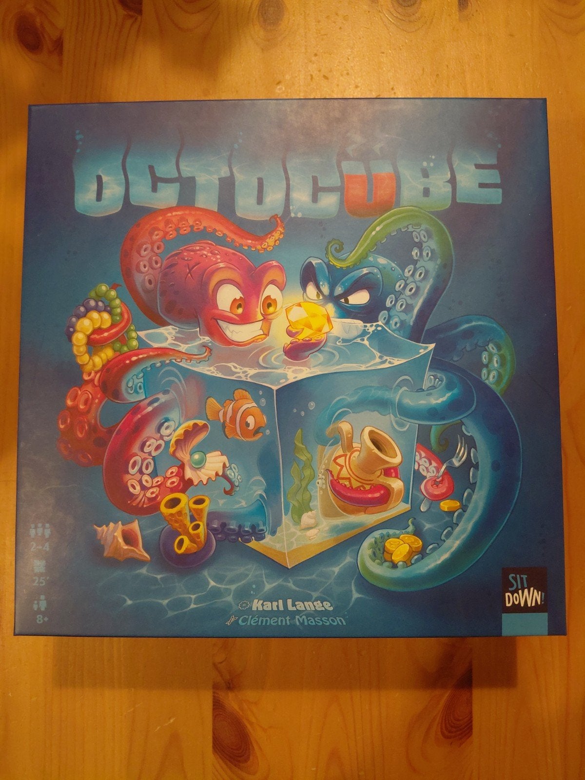 Octucube gezelschapsspel, Hobby en Vrije tijd, Gezelschapsspellen | Bordspellen, Ophalen