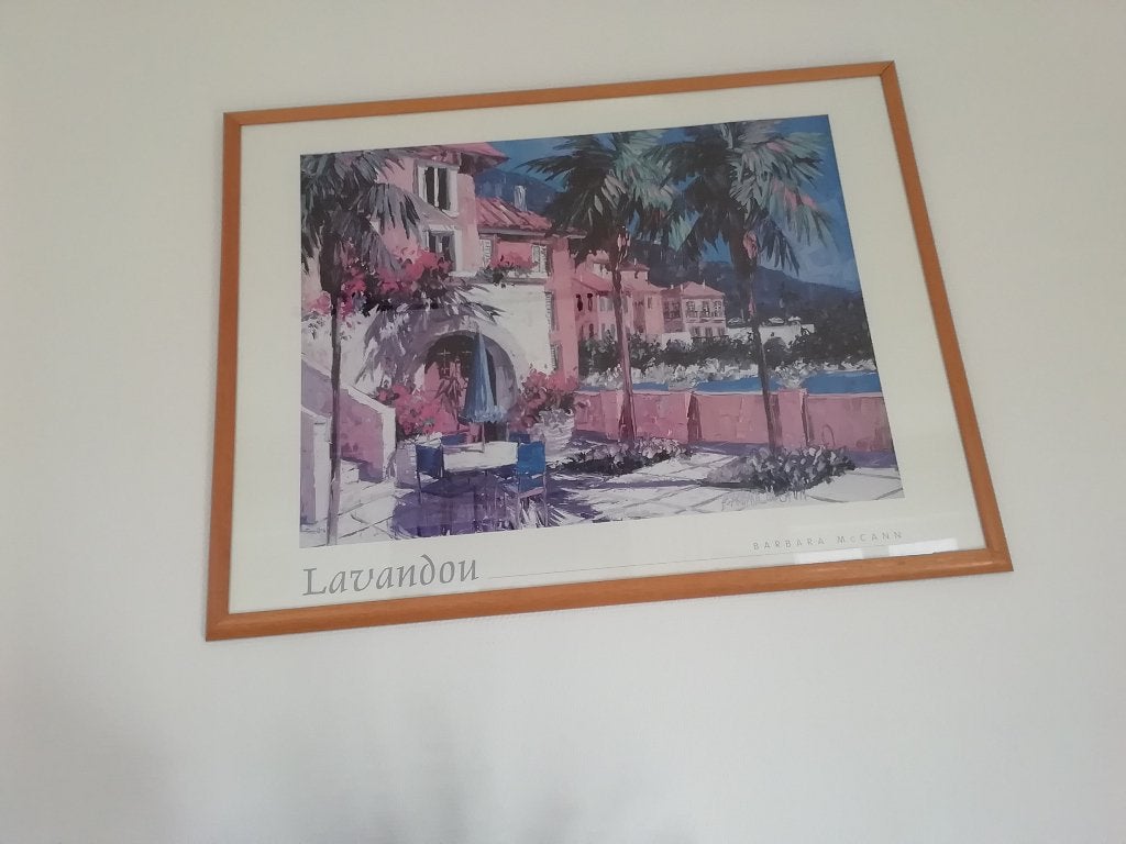 Grand cadre en bois de hêtre 60 x 80 cm, Cadre poster, Beige, 80 cm, Enlèvement
