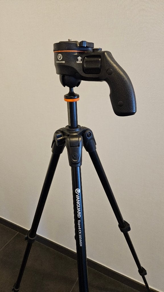 statief Vanguard Espod CX 203AGH, Audio, Tv en Foto, Fotografie | Statieven en Balhoofden, Gebruikt, Driepoot, 125 tot 150 cm