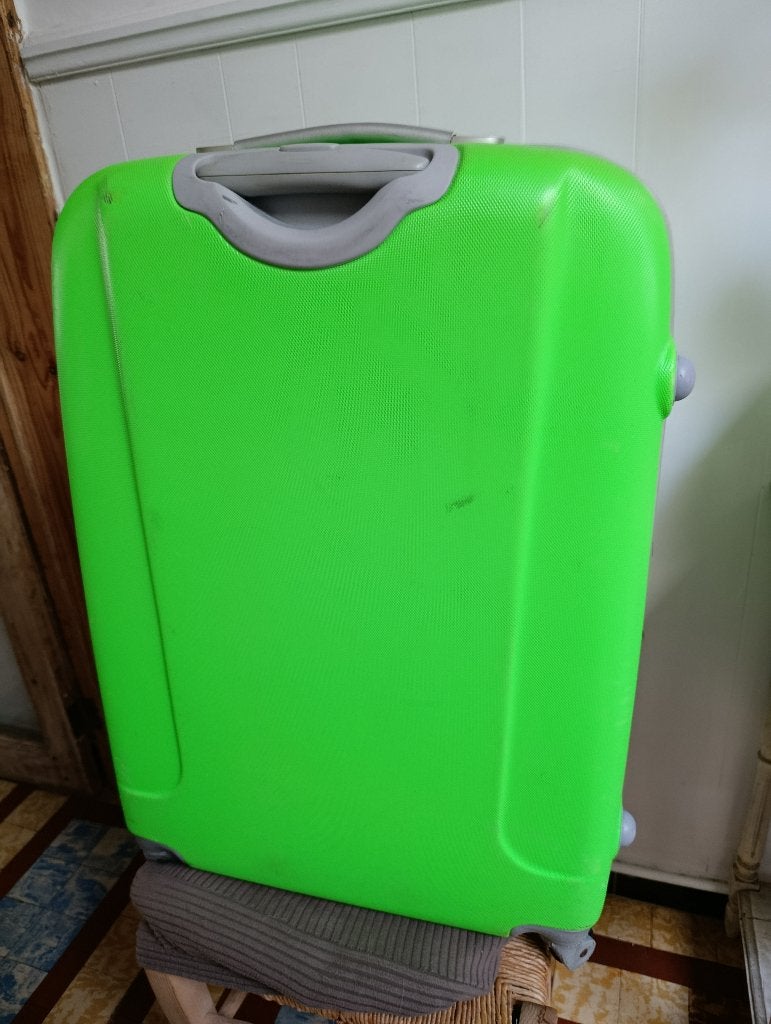 Reis koffer, Ophalen, Wieltjes, 50 tot 60 cm, Hard kunststof
