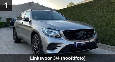 Mercedes GLC 220d AMG Line – Panoramadak – Zeer mooie staat, Auto's, Automaat, Parkeersensor, 4 cilinders, Leder en Stof