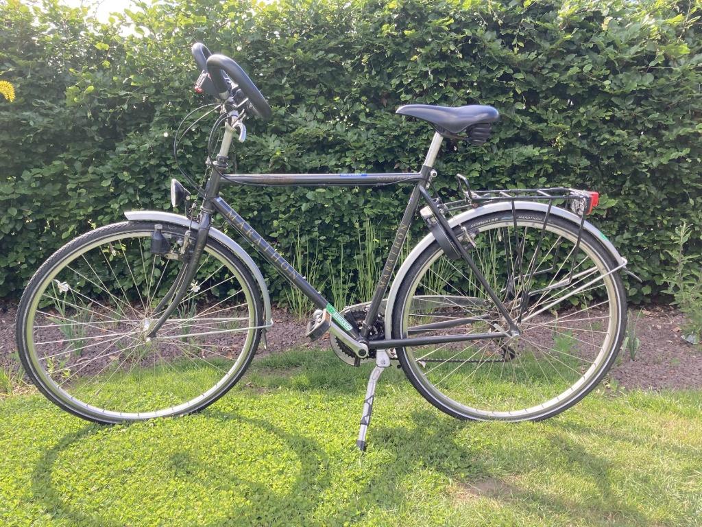 Herenfiets, Gebruikt, Velgrem, Versnellingen, 57 tot 61 cm