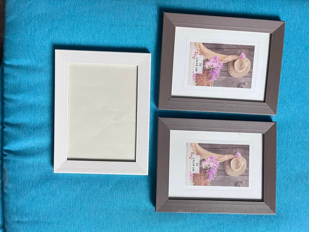 3 kleine fotokaders, Ophalen, Gebruikt