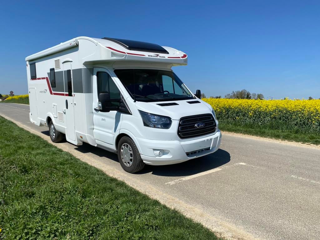 Rollerteam Kronos 284TL - 5 zit- en slaapplaatsen, Caravanes & Camping, Camping-cars, Jusqu'à 5, Boîte manuelle, Douche, Diesel