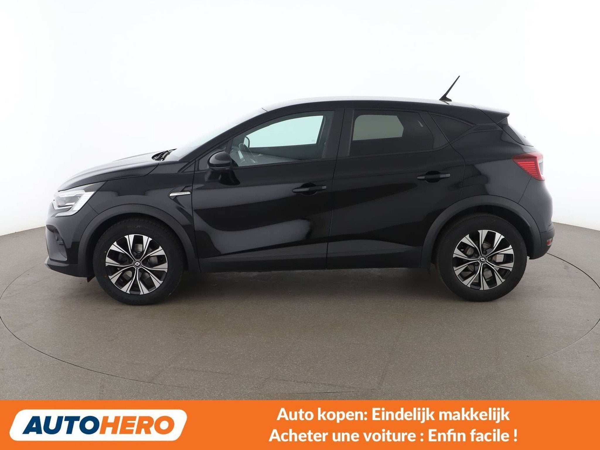 Renault Captur 1.0 TCe Business Edition (bj 2022), Auto's, Voorwielaandrijving, Stof, Gebruikt, Zwart