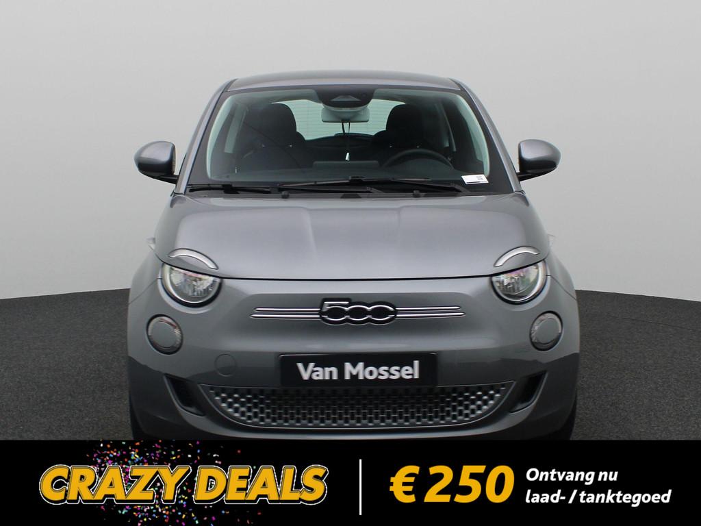 Fiat 500 500e 42 kWh Icon 3+1, Auto's, Stof, Zilver of Grijs, 1395 kg, Te koop