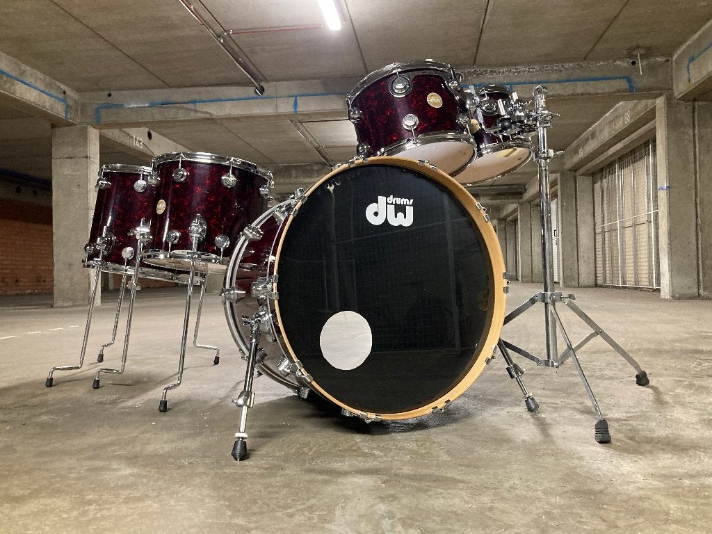 DW Collector drumkit (Red Velvet), Musique & Instruments, Enlèvement, Utilisé, Autres marques