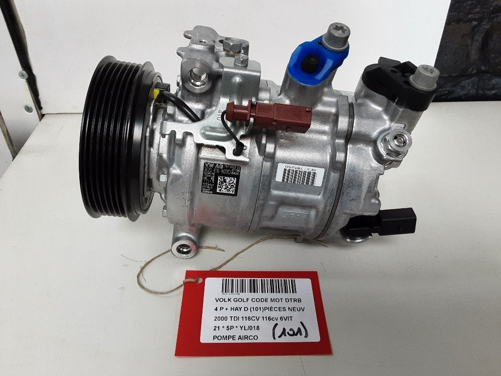COMPRESSEUR CLIMATISATION Golf VIII (CD1) (3Q0816803D), Volkswagen, Volkswagen AG, Utilisé, Kundenbetreuung@volkswagen.de
