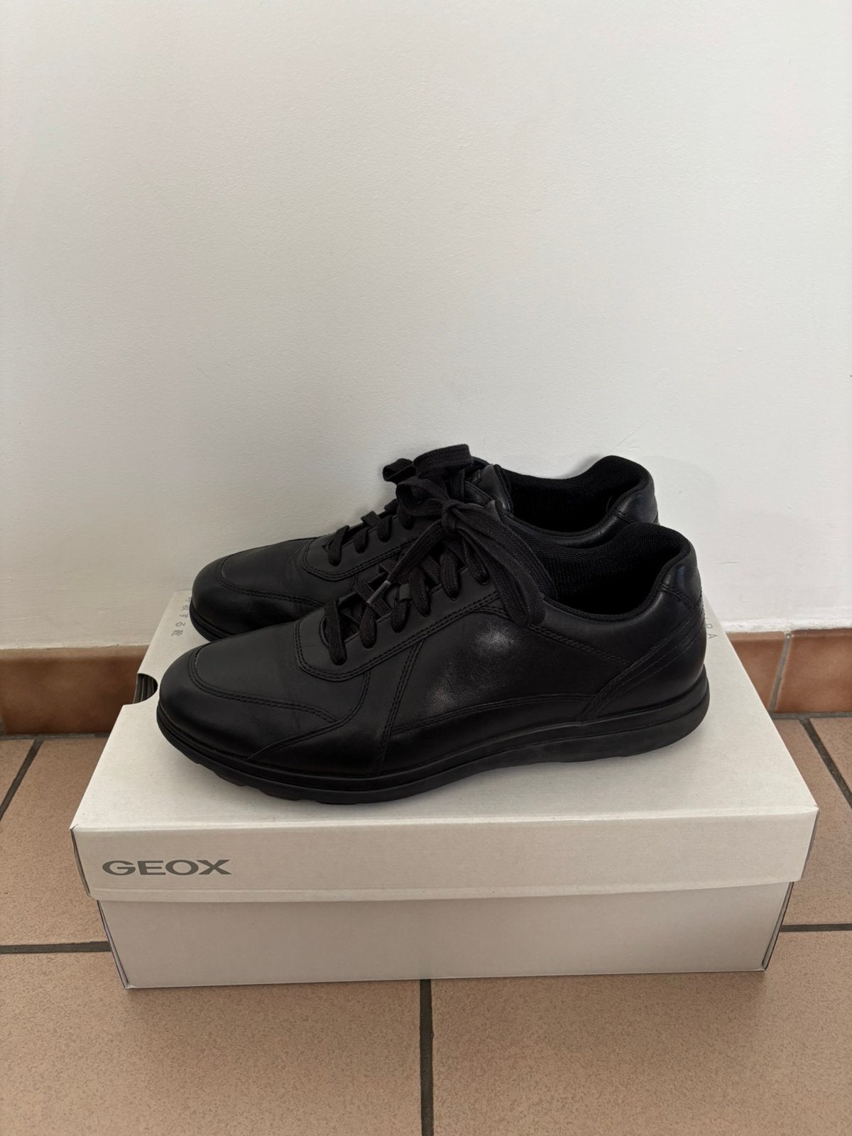 GEOX SPHERICA maat 43, Kleding | Heren, Schoenen, Ophalen, Gedragen, Zwart